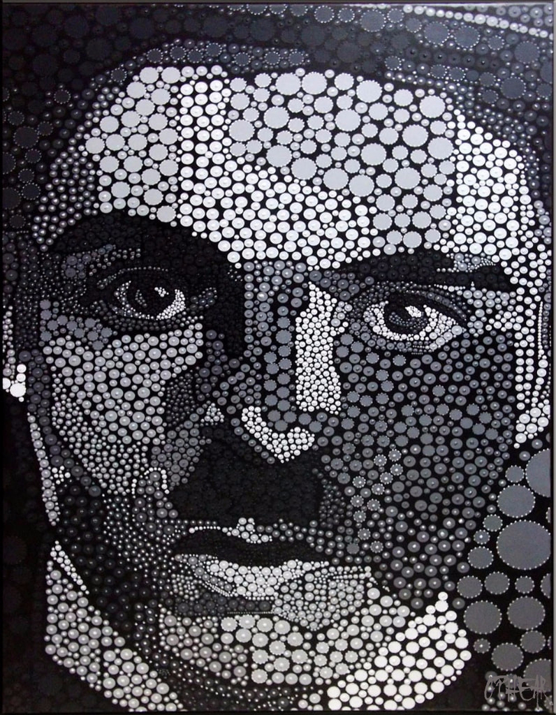 Charlie-Chaplin-BW-acrylic-pigment-on-canvas-100x130cm1-min
